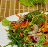 Салат из жареной моркови – аппетитно!