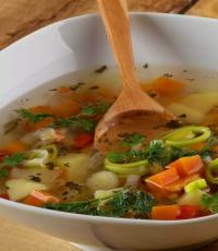 Как сварить вкусный овощной суп без мяса