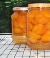 Консервирование абрикосов половинками Компот из абрикосов рецепт без стерилизации